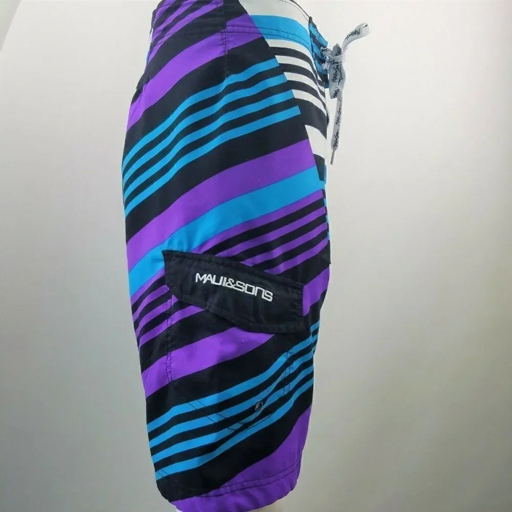 Maui & Sons Board Shorts Swim Trunks